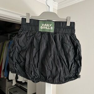 daily drills bubble skirt